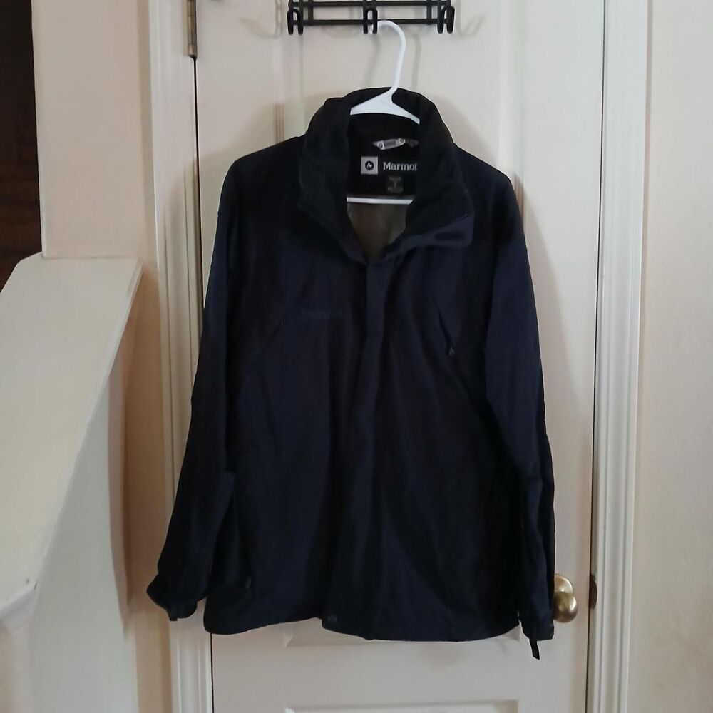 Y2K Vintage Marmot Black GORE-TEX XCR Technical Rain Jacket S Gorpcore Utility